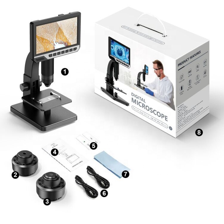 Electronics Repair In Usa - Microscópio Digital de 7 Polegadas 2000X