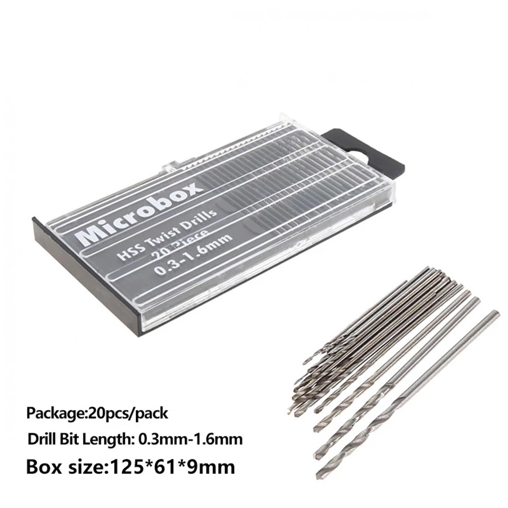 20 peças brocas para artesanat - Electronics Repair Hobby avaliação e preço