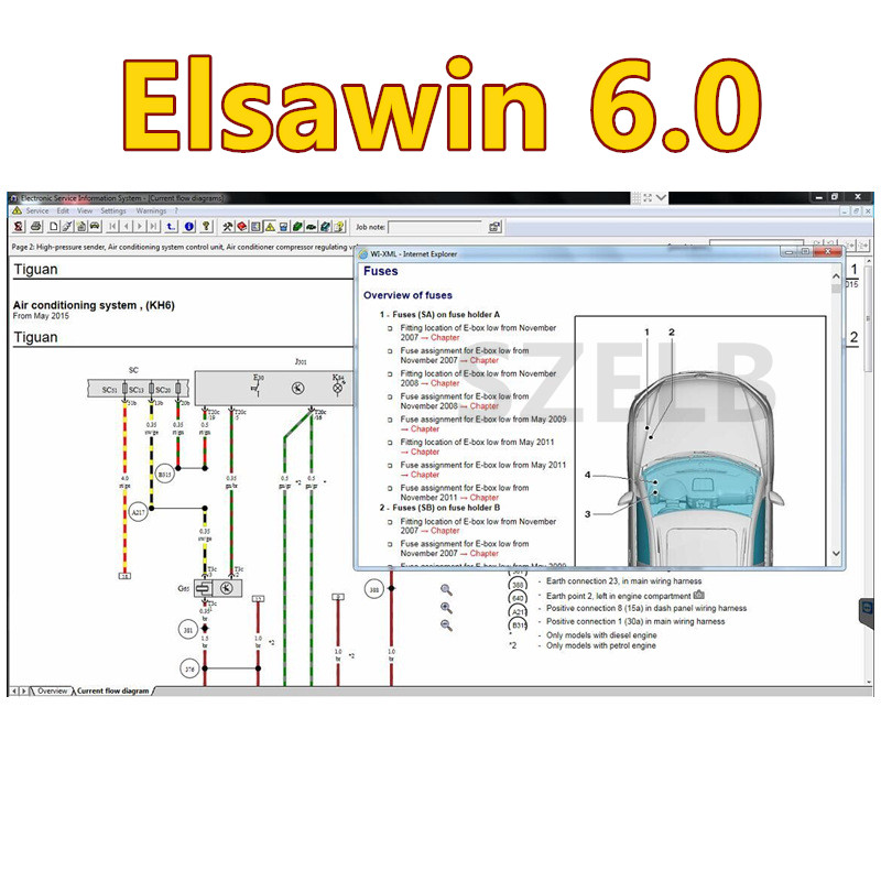 Mais Recente ETKA 8.6+ Elsawin - Electronics Repair Tools avaliação e preço